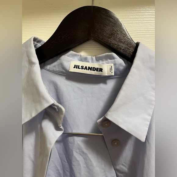 Jil Sander Light Blue Casual Button Down Shirt Size Medium - Picture 3 of 4